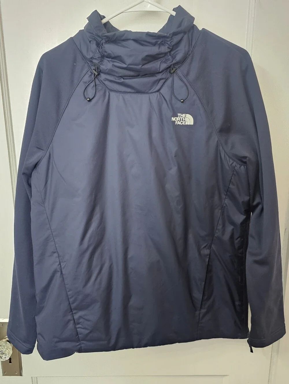 NWT North Face Insulated Canyonlands Hybrid Pullover, Sz M, Navy Blue